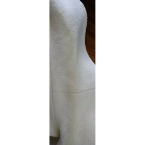 VINTAGE IVORY CREAM BEIGE WOOL BLAZER JACKET - MANCHESTER - SIZE 8 - Picture 7 of 8